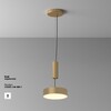 Миниатюра фото потолочный светодиодный светильник maytoni zon c032cl-24w3k-rd-mg | 220svet.ru